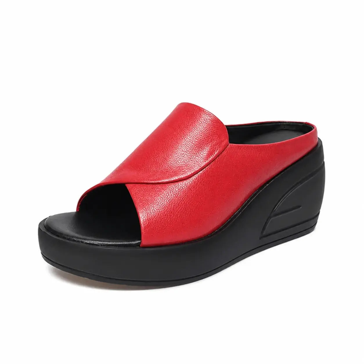 Elke | Orthopädische Keilsandalen zum Hineinschlüpfen
