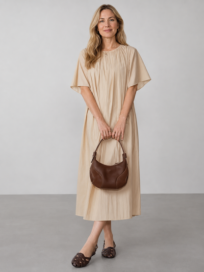 Livia | Flache Slingback-Sandalen mit geflochtenem Design