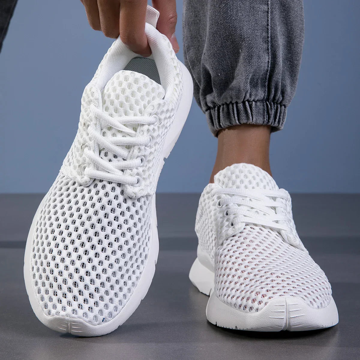 Lennard™ | Atmungsaktive Sommer-Sneaker zum Reinschlüpfen