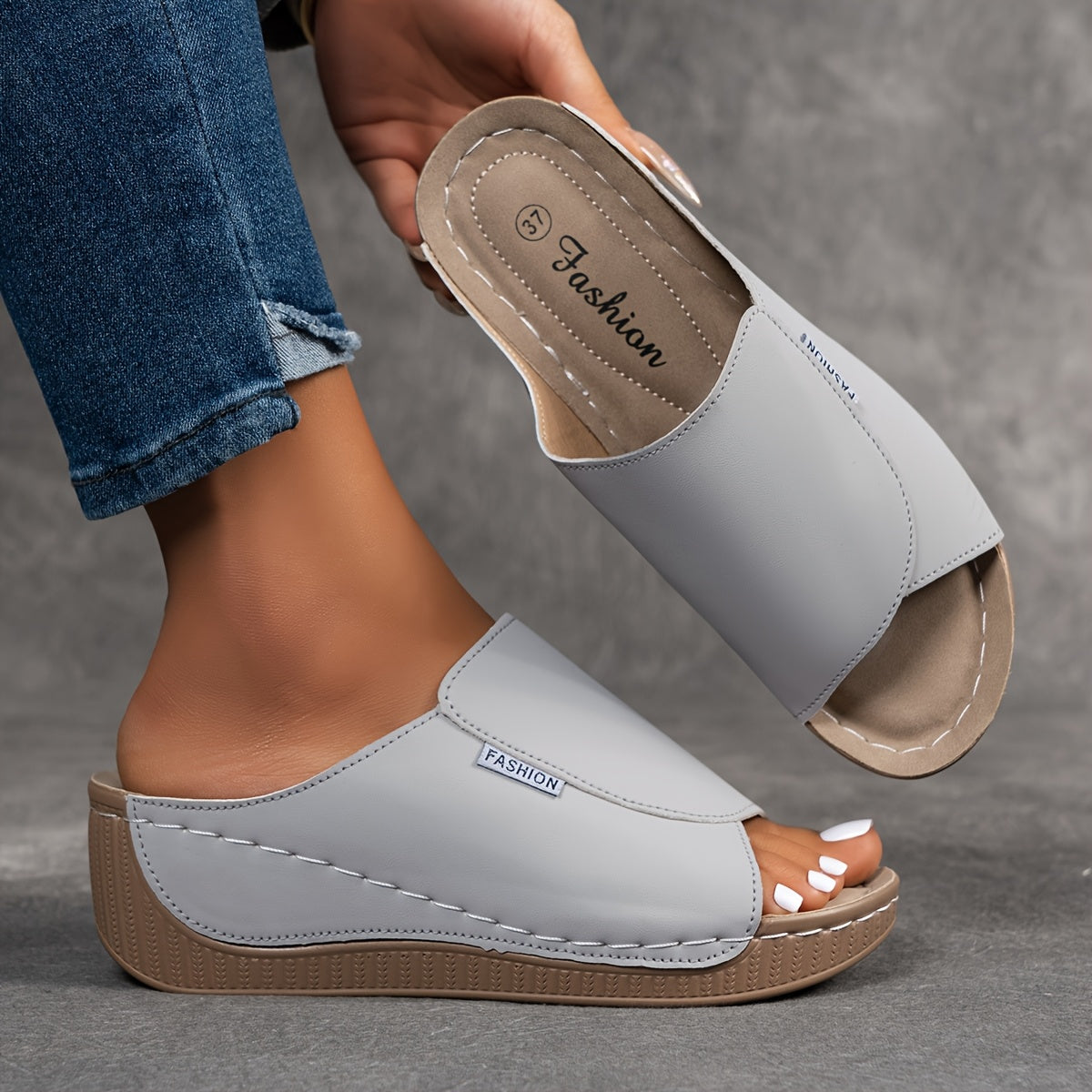 India Komfort-Sandalen mit Fußgewölbestütze