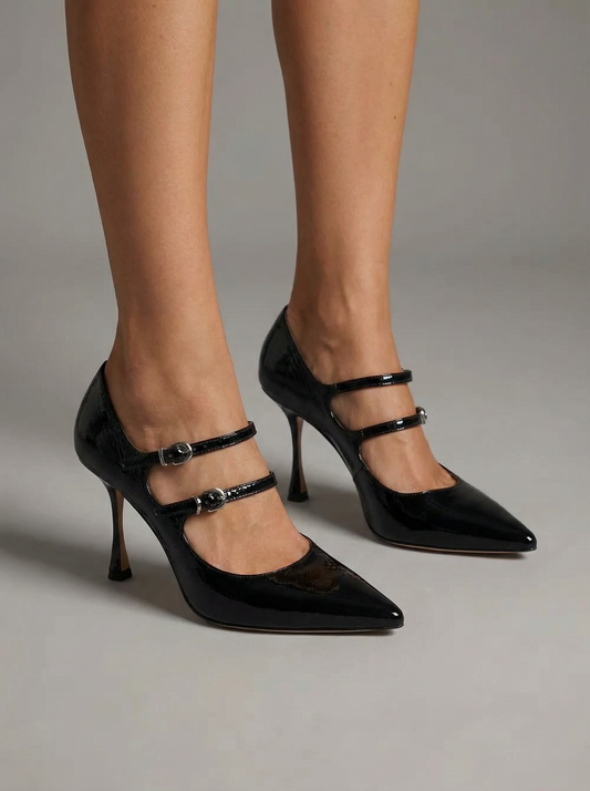 Bella Notte – Stabile und elegante schwarze Pumps