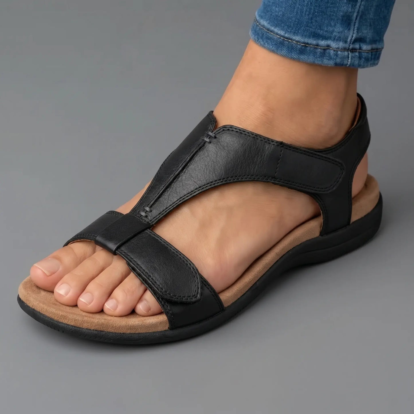 Lara Ergonomische Sandalen mit Fußbett