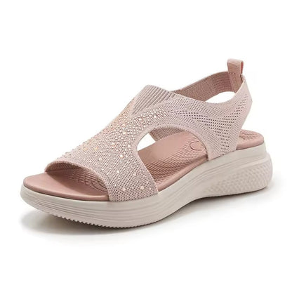 Hilde™ | Orthopädische Komfort-Sandalen mit Zierstrass