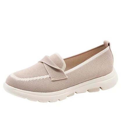 Waltraud™ | Orthopädische Leichte Slip-on Mokassins mit Zierschleife