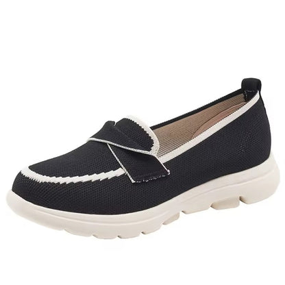 Waltraud™ | Orthopädische Leichte Slip-on Mokassins mit Zierschleife