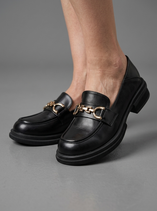 Helga™ | Klassische Loafer mit Blockabsatz