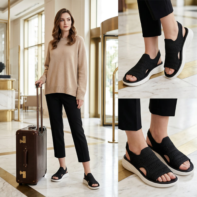 Anne™ | Orthopädische atmungsaktive Plateau-Sandalen