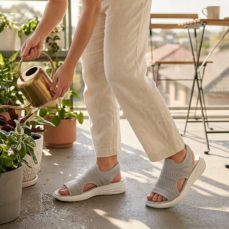 Anne™ | Orthopädische atmungsaktive Plateau-Sandalen